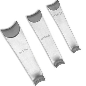 Set de rétracteurs abdominaux PISSCO, Set de rétracteurs pour l'abdomen supérieur profond, Set de rétracteurs pour tissus mous courbés, 3 pièces - Product Image 4