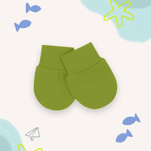 Mitaines pour bébé 100% coton doux et respirant, protection contre les griffures - Product Image 1