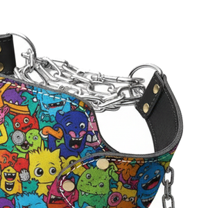 Ceinture de musculation en cuir PU style Anime avec chaîne, pour tractions lestées, soutien dorsal, entraînement en salle de sport - Product Image 2