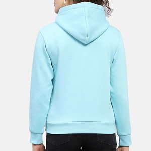 Sweat à capuche surdimensionné en coton 100% imprimé sur mesure pour femmes, style décontracté d'hiver, respirant, écologique, anti-rétrécissement, séchage rapide - Product Image 5