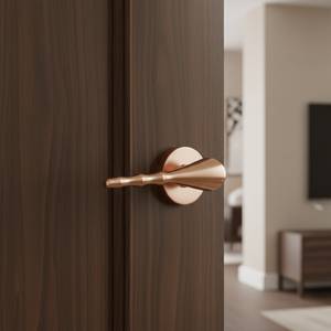 Modern Brass Mortise Door <b>Handle</b> Set | Premium Designer Lever <b>Handles</b> in Antique, Black, Graphite & Gold Finish for Home Doors - Product Image 2