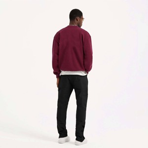 Pullover <b>Sweatshirt</b> Autumn 100% Cotton Hip Hop Streetwear Unisex <b>Men</b> Women Customized 3D Embroidery High Quality Anti-Pilling - Product Image 4