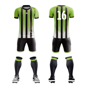 Pink Black Sublimated <b>Soccer</b> Jersey Shorts Socks Set Men's 100 Polyester Moisture Wicking All Seasons Adult Unisex - Product Image 2