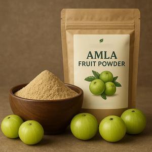 Polvere di Amla Indiana Naturale Direttamente dalla Fabbrica, 99% Pura, Ingrediente Erboristico per Tisane, Applicazioni Nutraceutiche e Cosmetiche, e per Vendita all'Ingrosso - Product Image 1