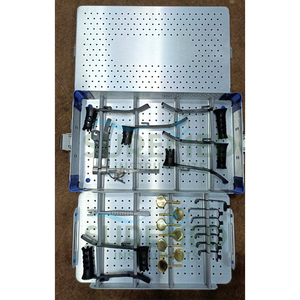 Kit d'opérations de micro-discectomie lombaire, rétracteur médical pour colonne vertébrale, kit rétracteur réutilisable en acier inoxydable pour micro-discectomie lombaire - Product Image 2
