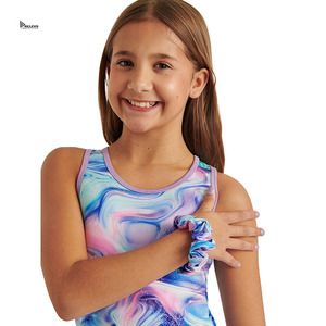 Maillot de Ballet Personalizado para Mujer, de Nailon y Spandex, Elástico, Transpirable, para Gimnasia y Danza - Product Image 4