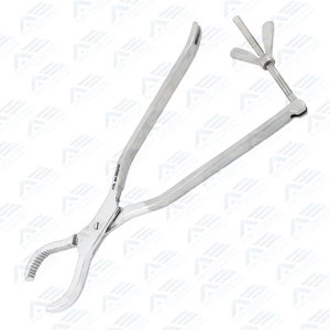 Instruments orthopédiques, pinces composées pointues, forceps de maintien osseux, pince de maintien osseux, acier inoxydable allemand - Product Image 6