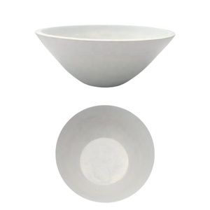 American Style Decorative Mango Wood <b>Round</b> <b>White</b> Multi-Purpose High-Quality Handmade Large Serving Bowl for Kitchen <b>Dining</b> <b>Table</b> - Product Image 4