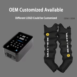 Masseur pour les pieds et les jambes, bottes de compression d'air à brancher, contrôle du temps, OEM ODM AS ALL STAR CE - Product Image 2