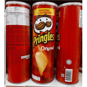 Compra en línea de Pringles - Compra al por mayor las papas fritas Pringles originales PRINGLES 165g en oferta - Product Image 2