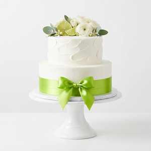 25mm Lime Green Single Face Satin Ribbon Manufacturer 5 Rolls x 8 Meter for Spring Window Displays Easter Event Decor <b>Bows</b> - Product Image 2