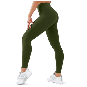 Leggings de sport taille haute personnalisables avec logo, multicolores, séchage rapide, compression, pour yoga, activités de plein air et fitness pour femmes - Product Image 3