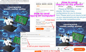 Illuminateur LED pour série <span class=keywords><strong>Microscope</strong></span> | Anneau de lumière de <span class=keywords><strong>microscope</strong></span> LED-72T | Source de lumière LED - Product Image 4