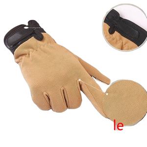 Guantes tácticos transpirables ligeros de verano para hombre, guantes de dedo completo y medio dedo para montar antideslizantes - Product Image 3