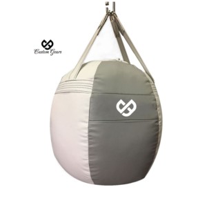 Wrecking Ball Leather Muay Thai Sphere Bag OEM Wholesale Angle Punch Trainer Boxing Training Ball Bag - Product Image 5