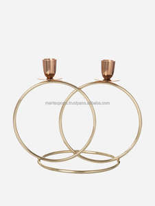 Portavelas de hierro metálico moderno y exclusivo, diseño tradicional único para decoración del hogar y la boda, producto de la mejor calidad - Product Image 5