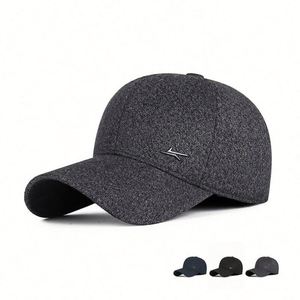 Gorra de Béisbol de 6 Paneles de Algodón y Poliéster para Hombre Mayor, con Logotipo Personalizado, para Invierno, Venta al Por Mayor - Product Image 3
