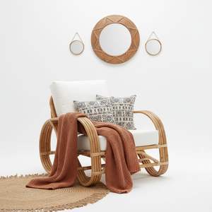 Juego de Sillas de Comedor de Ratán para Exteriores, Muebles de Patio Tejidos a Mano, Resistentes a la Intemperie, para Jardín, Restaurante, Cafetería, Hotel, Balcón - Product Image 4