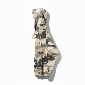 Sudadera con Capucha de Camuflaje Personalizada de Fábrica para Hombre, Corte Regular, Algodón French Terry, Logotipo Frontal con Impresión de Goma en Relieve, Estilo Casual de Otoño - Product Image 2