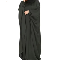 Robe islamique pour femmes, abaya à manches longues, faible MOQ, fabriquée au Pakistan, très demandée.