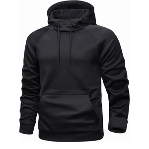 Custom Logo Men's <b>Thick</b> <b>Fleece</b> Pullover Hoodie with Polyester/Cotton Quick Dry & Breathable Features Custom Printing Embroidery - Product Image 6