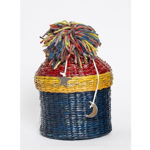 Colorful Woven <b>Seagrass</b> Decorative Gift Box Eco-friendly <b>Storage</b> <b>Basket</b> for Ramadan Eid Chocolate from Vietnam - Product Image 2