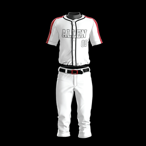 Uniforme de Béisbol Personalizado al por Mayor de Primera Calidad, 100% Poliéster, Diseño de Tela para Camiseta de Béisbol, Uniforme de Entrenamiento para Equipos de Todas las Series - Product Image 4