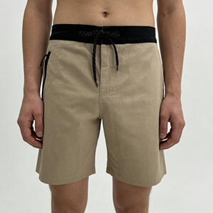 Short de bain décontracté tricoté à rayures imprimées pour l'été, séchage rapide, écologique, pour le surf et la natation, en tissu élastique quadridirectionnel pour homme 2026 - Product Image 4