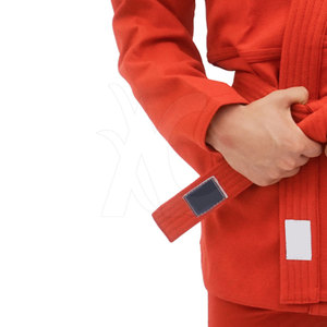 Uniforme profesional de Sambo, chaqueta y pantalones cortos de entrenamiento para competición, conjunto de ropa deportiva de artes marciales de mezcla de algodón duradera para hombres y mujeres - Product Image 4