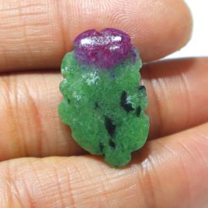 Cabujón de Zoisita Rubí Natural Tallado, Gema de Rubí Tallada a Mano, Piedra Suelta Lisa, Proveedor Mayorista para Joyería - Product Image 3