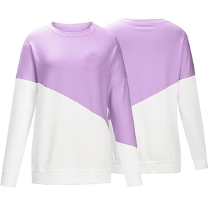 Sweat-shirts imprimés décontractés pour femmes, style hiver, anti-boulochage, séchage rapide, personnalisation ODM, typographie audacieuse, 100% coton - Product Image 1