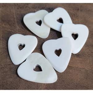 Púas de Guitarra Eléctrica de ABS con Diseño de Hueso Blanco y Logotipo Personalizado, Accesorios para Instrumentos Musicales - Product Image 4