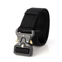 Ceintures de sécurité utilitaires personnalisées, durables et économiques, vente en gros professionnelle, tactiques, pour activités de plein air, protection en cuir, coton et nylon
