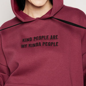 Conjunto Deportivo de Sudadera con Capucha y Pantalones Deportivos con Logotipo Personalizado, Conjunto de Dos Piezas para Mujer, Pantalones Deportivos y Sudadera con Capucha con Estampado Puff - Product Image 5