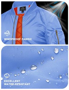 Veste bomber en satin pour homme de qualité supérieure, personnalisée, 100% polyester, vestes bomber en satin élégantes à vendre - Product Image 2
