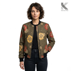 Service OEM de vêtements en coton 100% premium, tissus jacquard et sergé 390GSM, fabrication sur mesure de pantalons et vestes pour hommes et femmes - Product Image 1