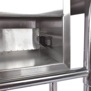 Lavello Commerciale Indipendente per Cucina Professionale 99,8 cm (39,3 pollici) con Lavello Destro, Fabbricazione in Acciaio Inossidabile con Cassetto e Rubinetto Estraibile - Product Image 6