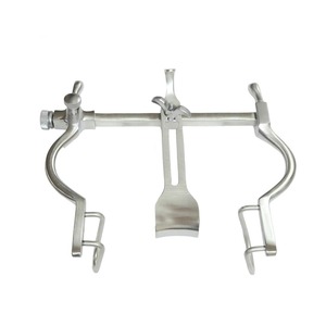Retractor Abdominal Manual de Alta Calidad con Cuchillas Laterales Sólidas de Acero Inoxidable, Instrumento Quirúrgico Autoclavable, Certificado CE - Product Image 5