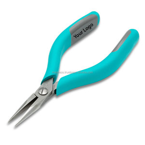 Weller Erem 6" <b>Smooth</b> Rounded Jaw Needle Nose Pliers precision ESD-safe Jewelry Making <b>Tool</b> Customized DIY - Product Image 1