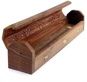 Quemador de incienso de flujo inverso para varillas de incienso, Oud árabe, Rosa, Bakhoor, Dukhoon, Bukhoor y madera - Product Image 2