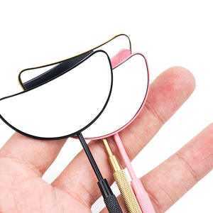 Miroir croissant portable personnalisé en acier inoxydable, outil professionnel multifonctionnel pour extensions de cils, léger (50g) pour la vérification - Product Image 3