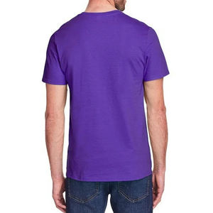 เสื้อยืดคอตตอนถักคุณภาพสูงสั่งทำพิเศษ 100% สำหรับผู้ชาย ทรงเข้ารูป สไตล์สตรีทแวร์ โลโก้ด้านหน้า หลายสี ไซส์พลัส ยูนิเซ็กซ์ - Product Image 2