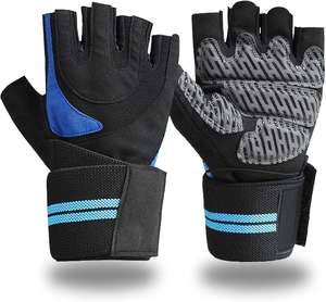 Gants de cyclisme unisexes sans doigts, antidérapants, absorbant les chocs, respirants - Product Image 4