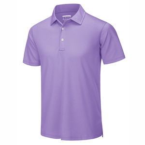 Whole Sale Men's Purple <b>Half</b> Sleeve for <b>Shirt</b> Solid Color Casual Jersey 100% Cotton Regular Fit <b>Button</b> Down Casual Wear - Product Image 1
