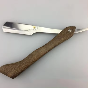 Navajas de afeitar rectas de acero inoxidable de la mejor calidad al por mayor para salón, productos de primera para barbería, navaja de afeitar en venta - Product Image 1