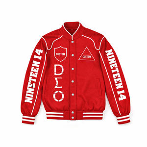 Chaqueta Universitaria Personalizada OEM con Letras de Chenilla, Estilo Letterman, Fabricante Mayorista - Product Image 1