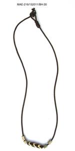 Collier de perles avec pendentif en perles d'os colorées, bijoux de style bohème unisexe au meilleur prix de gros abordable - Product Image 5