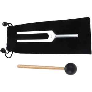 Diapason de précision en acier pour instruments de musique (violon, guitare, piano) avec marteau en silicone et étui - Product Image 2