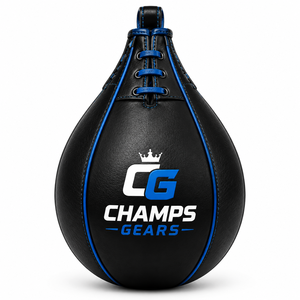Ballon de boxe de réflexe rapide en PU et cuir de haute qualité avec logo personnalisé pour l'entraînement MMA et Muay Thai - Product Image 5