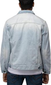 Chaqueta de Mezclilla Premium para Hombre, Estilo Clásico, Corte Cómodo, Cierre de Botones, Estilo Casual Urbano - Product Image 3